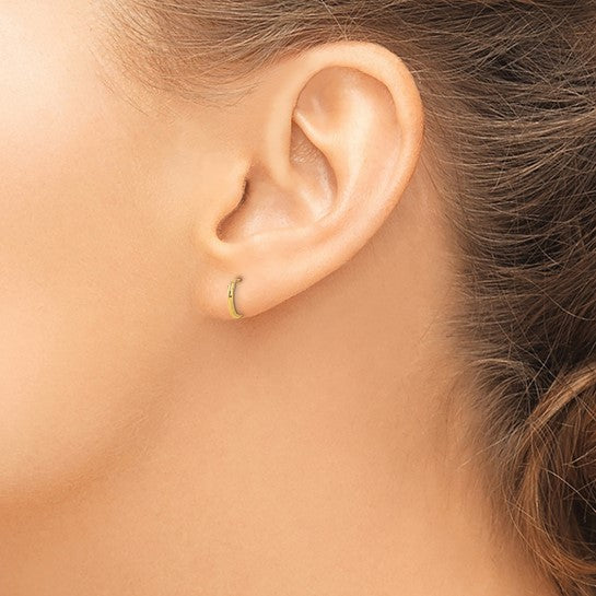 14k Madi K 9mm Hoop Earrings