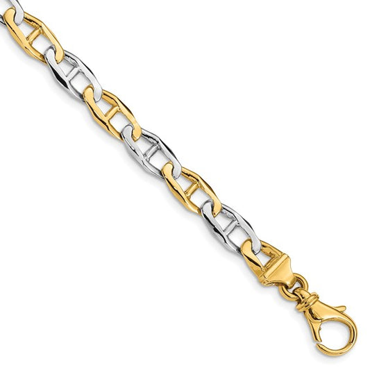 LK504 Hand-Polished Fancy Link Chain