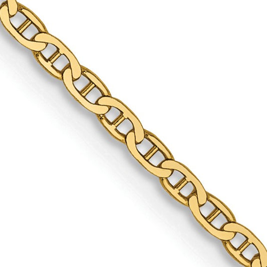 Gold 14k Flat Anchor Chain