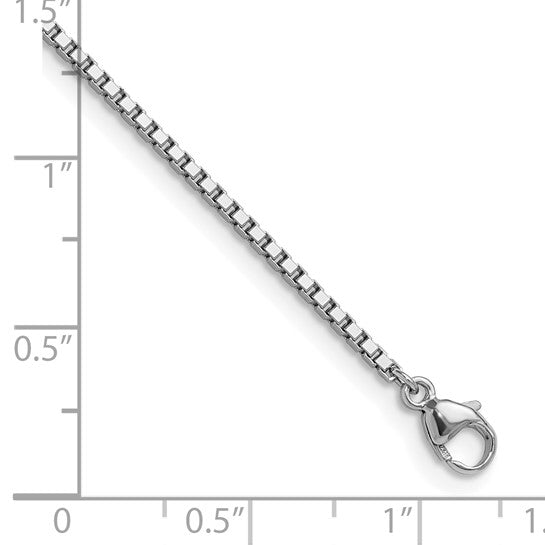 Heroc Platinum Solid Box Chain