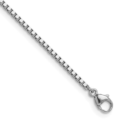 Heroc Platinum Solid Box Chain