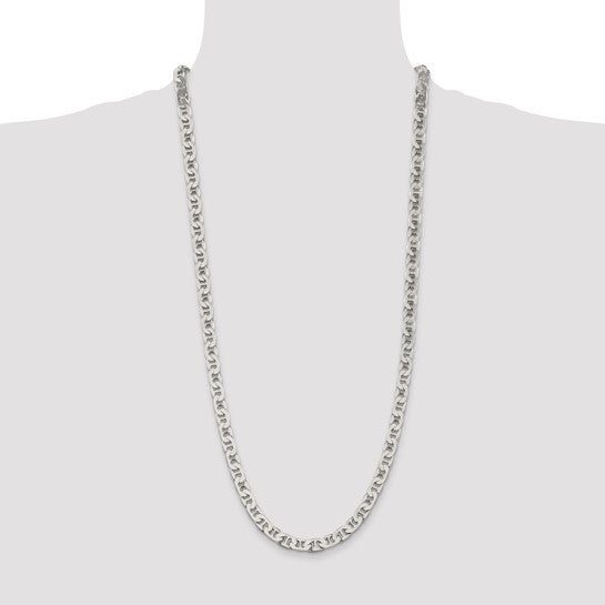 Sterling Silver Flat Anchor Chain