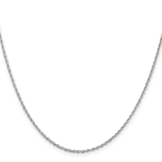 Sterling Silver 2.75mm Loose Rope Chain