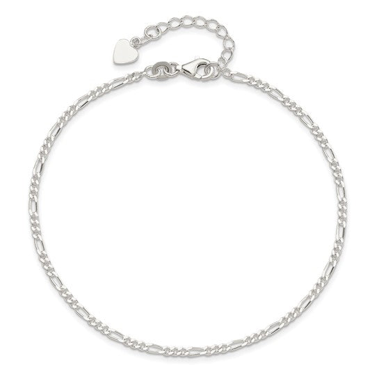 Diamond- Cut Figaro Chain