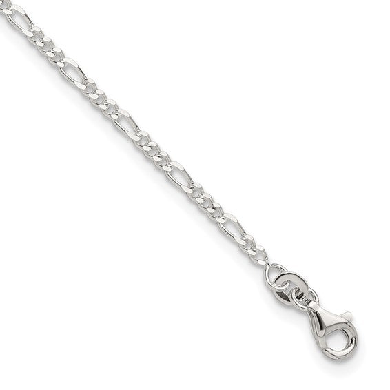 Diamond- Cut Figaro Chain