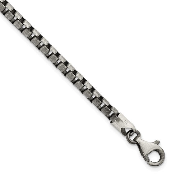 Sterling Silver Antique Brushed Bracelet