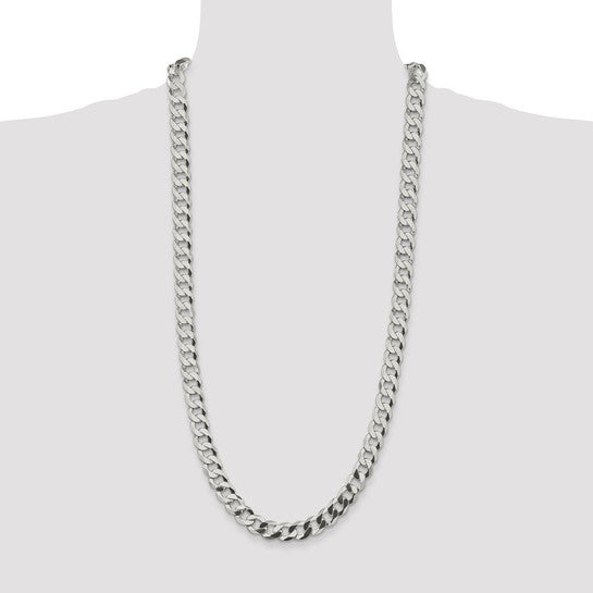 Sterling Silver 4.7mm Flat Curb Chain