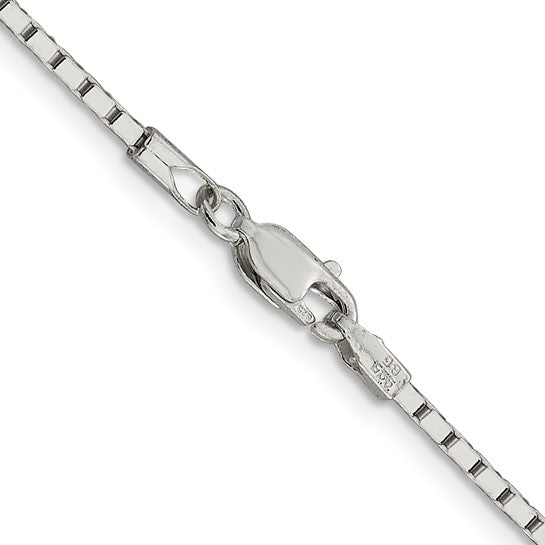 Sterling Silver Mirror Box Chain