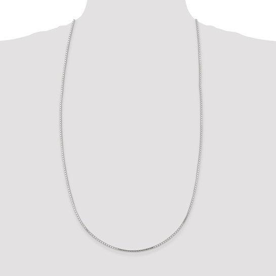 Sterling Silver Mirror Box Chain
