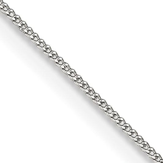 Sterling Silver .8mm Curb Chain