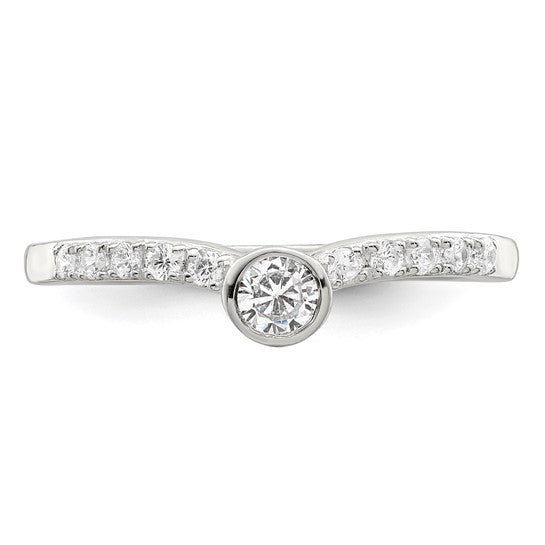 Sterling Silver CZ Ring