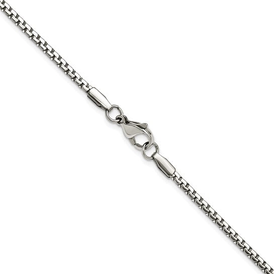Chisel Stainless Octagonal Box Chain