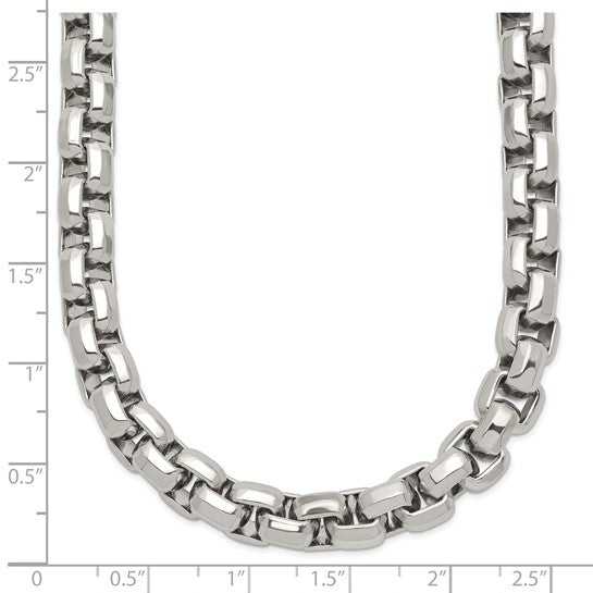Chisel Stainless Steel Box Chain