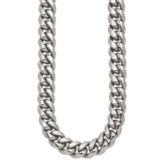 Chisel Stainless Steel Polished 6mm 24 inch Curb Chain