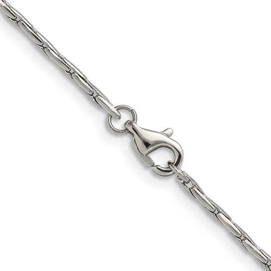 Chisel Stainless Steel Oval Box Chain