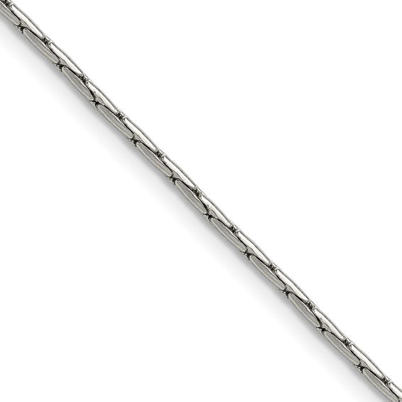 Chisel Stainless Steel Oval Box Chain