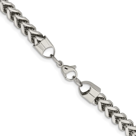 Chisel Stainless Steel Franco Chain