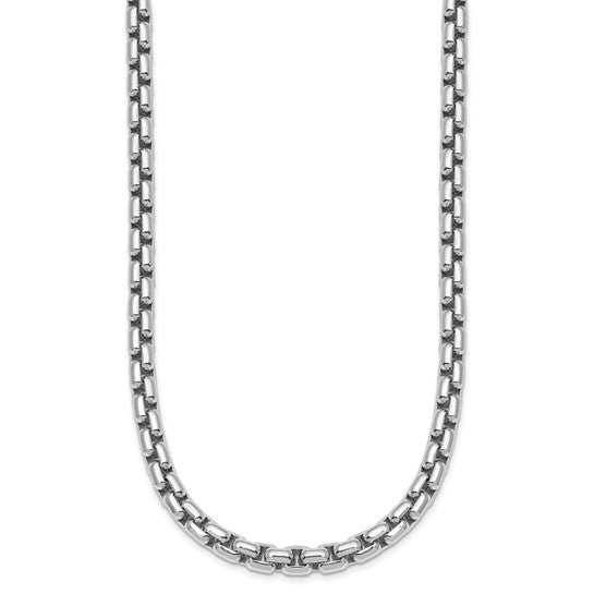 Herco Sterling Silver Round Box Chain