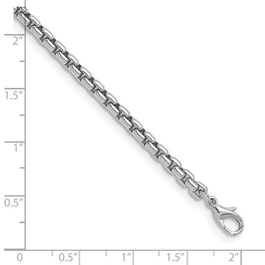 Herco Sterling Silver Round Box Chain
